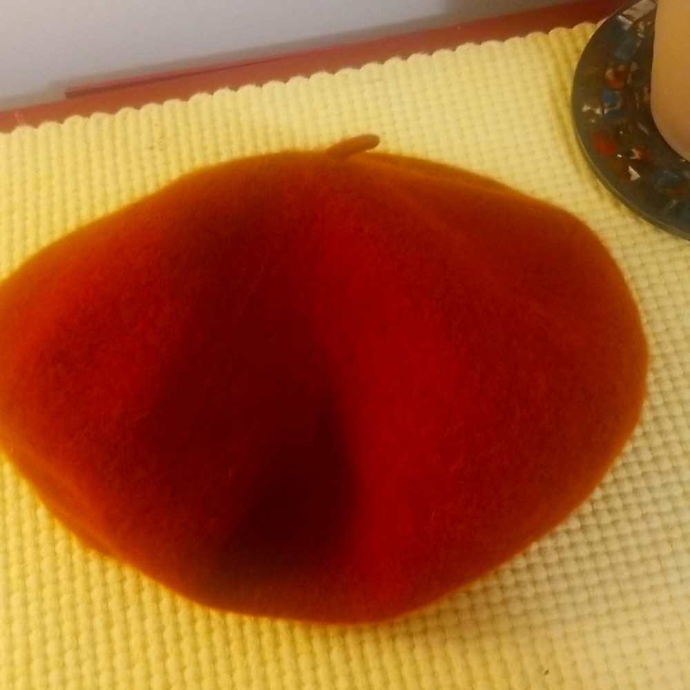Brown beret